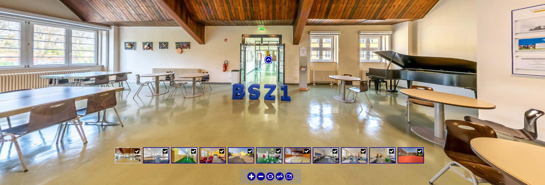 Startbild des virtuellen Rundgangs